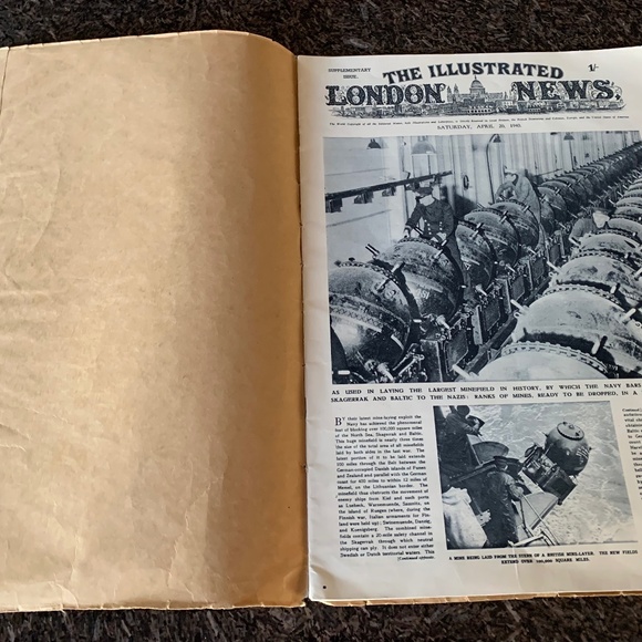 The Illustrated London News April 1940 Magazine - Picture 1 of 3
